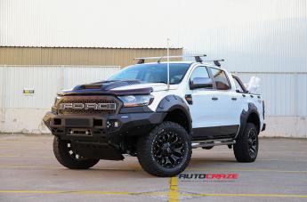 FORD RANGER ASSAULT GLOSS BLACK MILLED ACCENTS